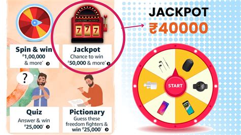 Amazon Funzone Jackpot Quiz Answer Today Win 40,000 .